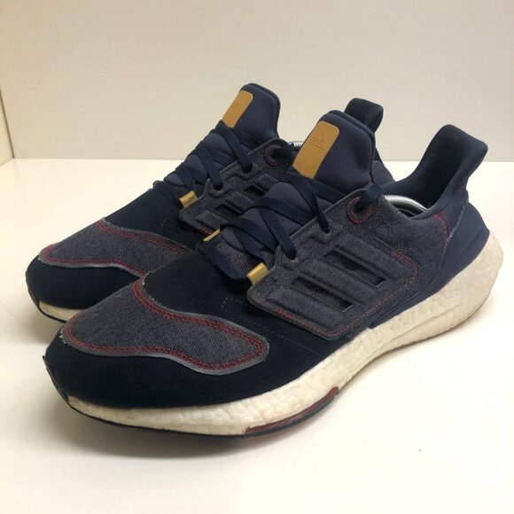 adidas Other - ULTRABOOST 22 RUNNING SHOES PrimeBlue Denim Shadow Navy Blue Size 13